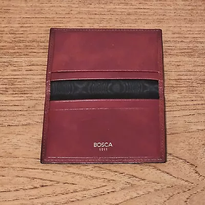 Bosca 1911 Leather Business Credit Card Holder Wallet  • $25.50