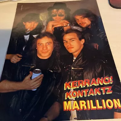 Marillion / Anthrax  Original Advert/ Poster/clipping • $6.17