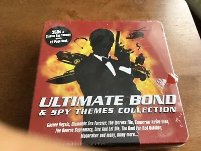 £5 • Buy 007 James Bond Ultimate Spy Themes Collection 2cd Boxset In Metal Tin New Sealed