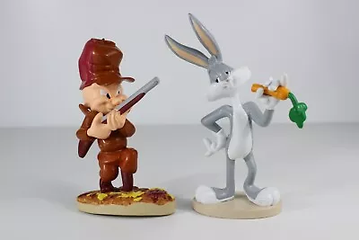 Bugs Bunny Elmer Fudd Warner Bros Looney Tunes Figure 6'' De Agostini Collection • $36.90