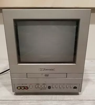 Emerson EWC09D5 Portable 9  Retro Gaming TV DVD Combo W/ Remote • $124.99