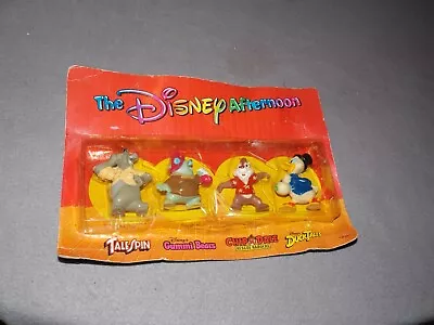 Vintage Kellogg's Disney Afternoon Figures Lot Of 4 NIP 1991 Estate Find • $35