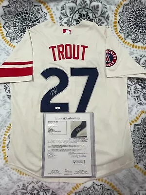 Mike Trout Signed/Autographed Los Angeles Angels City Connect Jersey JSA • $699.99