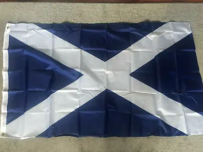 Large Scotland Dark Blue Saltire  Flag  5 X 3f • £5.50