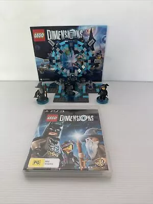 LEGO Dimensions Starter Pack Team Wyldstyle Gandalf Batman + Game PS3 • $79.50