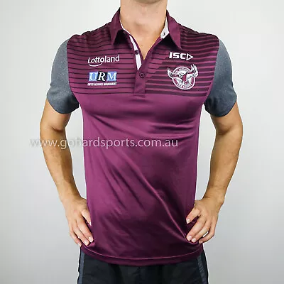 Manly Sea Eagles 2018 NRL Men's Media Polo Shirt *BNWT* (Sizes S - 5XL) • $29.95