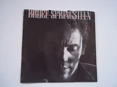 BRUCE SPRINGSTEEN Brilliant Disguise / Lucky Man - 45 RPM Record 7  Single 1987 • $8.39