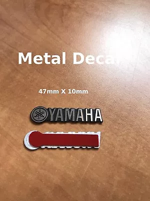 Yamaha Metal Decal Sticker Badge Logo One Decal Included Yam4-1 • $6.41