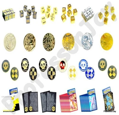 $23.22 • Buy Pokémon GO Cards ULTRA PREMIUM COLLECTIONS METAL DICES COINS DECK SLEEVES