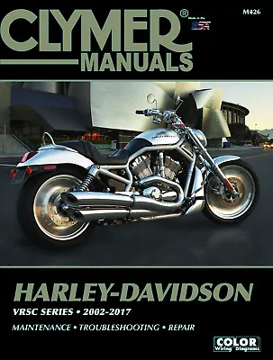 $49.78 • Buy Vrsc V-rod Harley Davidson Shop Manual Clymer Service Repair Vrod Book 2017-2002