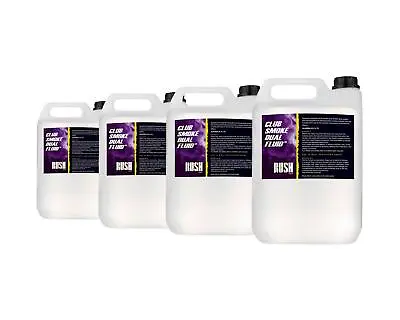 Martin Professional RUSH Club Smoke Dual - Fluid - Box Of 4 X 5 Litre Bottles • £112