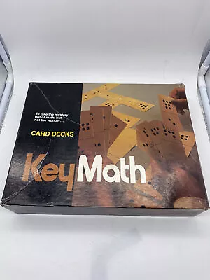 Key Math Card Decks Table Vintage Game For Learning To Count School • $29.99