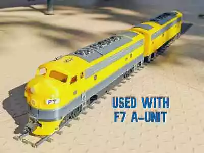 EMD F7 Locomotive A And B Unit Electric Train Unassembled Model Kit Set Of 2 • $100