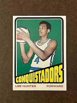 1972-73 Topps - #217 Les Hunter Conquistadors Near Mint-Mint NM-MT (Set Break) • $0.99