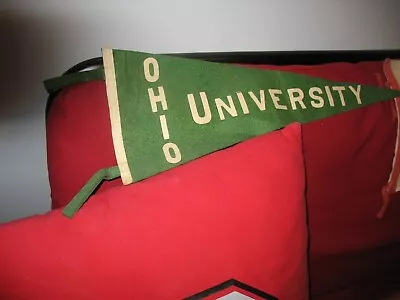 Vintage Ohio University Athens Ohio College Pennant • $8