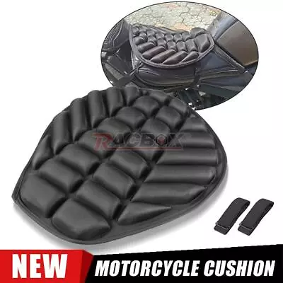 Motorcycle Comfort Seat Cushion Gel Shock Absorb Pad For Cruiser Bobber Chopper • $17.98