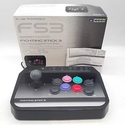 Hori FS3 Fighting Stick 3 For Playstation 3 (#H1/13) • £9.99