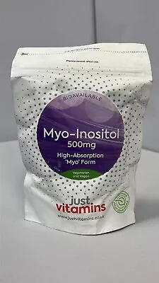 Myo-Inositol Capsules - 500mg X90 Capsules - Pure Premium Quality • £12.99