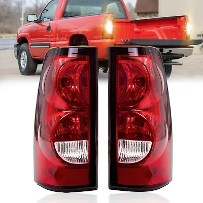 For 1999-2006 Chevy Silverado 1500 2500 3500/ 99-03 Gmc Sierra Red Tail Lights • $41.99
