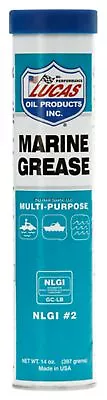 Lucas NLGI GC-LB Certified Multi Purpose Marine Grease 14 Oz Tube LUCA10320 • $15.79