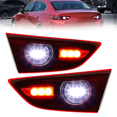 LED Tail Lights For 2019 2020 2021 Mazda 3 Sedan 4-Door Inner Rear Brake Lamps • $89.99