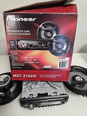 Pioneer Car Audio Package MXT-X166UI With 16cm 2-way Speakers 200W UNTESTED • $90