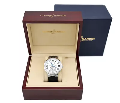 Ulysse Nardin Maxi Marine 263-67 Chronometer White Dial Automatic Men's Watch • $4750