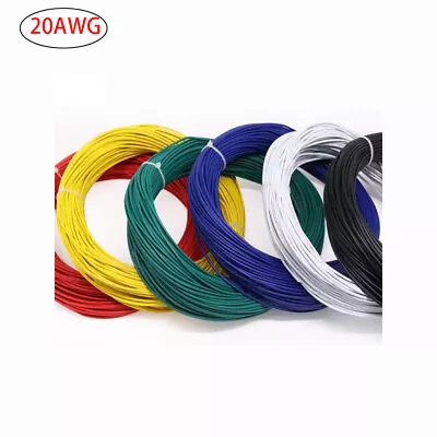 1007 20AWG Electronic Wire Tinned Copper Conductor Connection Cable Power Cable • $2.55