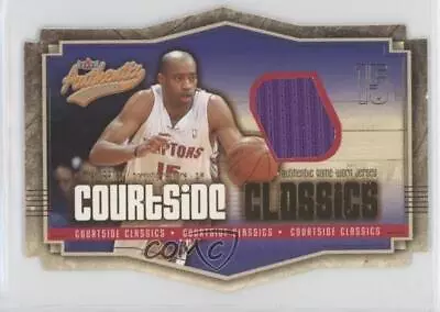 2003-04 Fleer Authentix Courtside Classics Jersey Vince Carter #CC-VC • $11.47