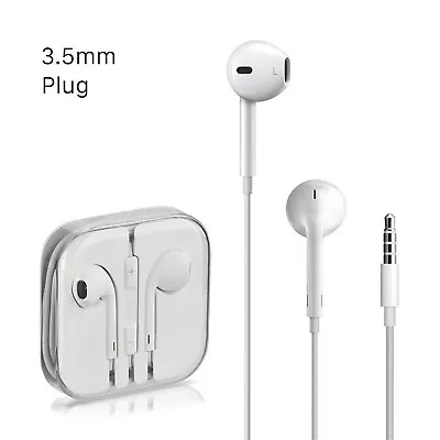 Wired Earphones Headphones 3.5mm For Apple IPhone IPad Pro Wired Earbuds • $2.89