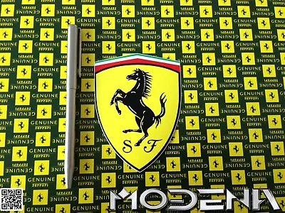 Emblem Ferrari Cavallino Sticker Coat Of Arms Logo Sticker Badge Decal 10 Cm • $9.48