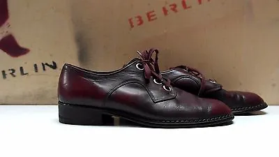 70er Regent Mens Shoes Leather D 40 UK 65 Lace Up True Vintage • $162.53
