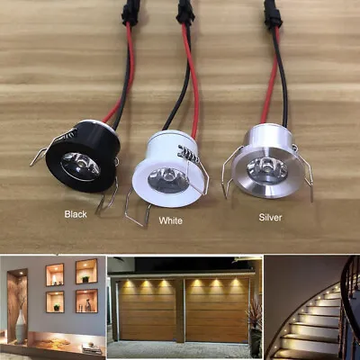 Mini 1W Recessed LED Ceiling Down Light COB Lamp Bulb Spotlight Cabinet 110-240V • $4.42