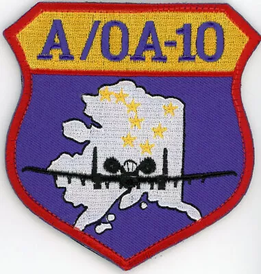 Patch Usaf A-10 A/0a-10 Eielson Alask Vel Back  Parche • $8