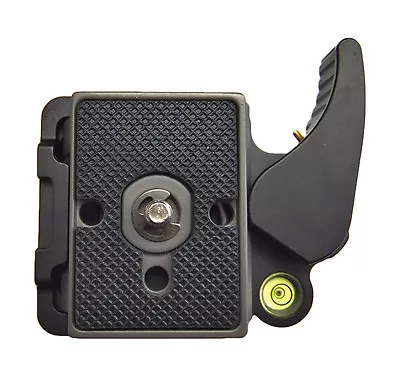 Quick Release QR Adapter & Plate Lightweight Manfrotto 200PL 14 Compat 1/4  3/8  • £14.99