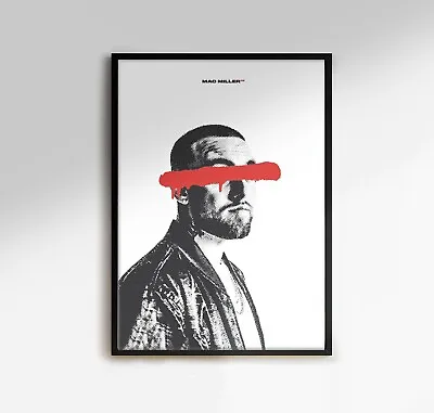 LIMITED/EXCLUSIVE - Mac Miller - Rap/Hip-Hop Minimal Wall Digital Art Poster • $9.71