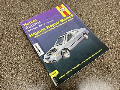 1994-1997 Honda Accord Repair Manual Haynes  • $11.70