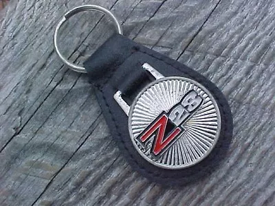 Old School Chevy Camaro Z28 Leather Key Fob Vintage Nos Custom-made Hi-quality • $15