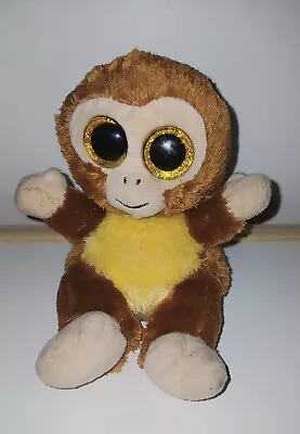 Animotsu Monkey By Keel Toys 6  Plush Beanie Soft Toy With Sparkly Eyes • £0.99