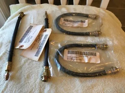 Fits M151 A1 A2 Military Truck Jeep Set Of 4 Front Rear Brake Hoses NOS Rubber • $50