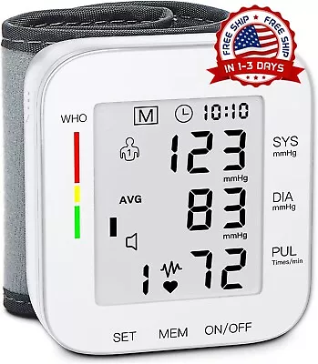 Tensiometro Digital De Brazo Medidor De Presion Arterial Maquina Para Medir New • $79.99