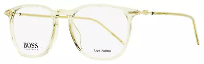 Hugo Boss Pantos Eyeglasses B1313 IXE Mud/Gold 50mm • $59