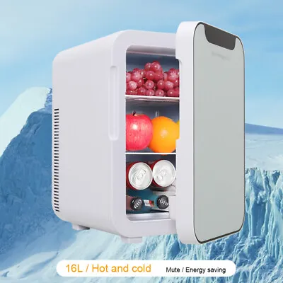 16L Fridge Car Refrigerator Freezer Cooler & Warmer For Home Use Travel Camping • £69.95