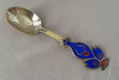 July 1974 A. Michelsen Gilt Sterling Silver Christmas Spoon;U249 • $65