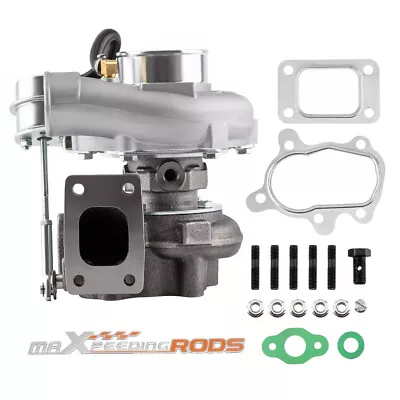 GT28 GT2871 0.6/.64 A/R Turbocharger Turbo 350hp+ Upgrade Water+Oil Cooled • $142.99