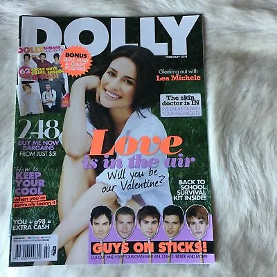 $35.55 • Buy Lea Michelle Magazine Dolly Magazine Justin Bieber Magazine Girl Magazine