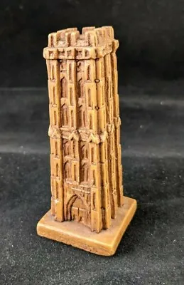 $109 • Buy Vintage St. Rumbold's Cathedral Tower, Mechelen, Belgium, Souvenir Building, 4 