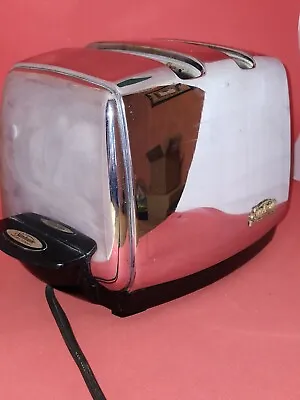 Vintage 1960s Sunbeam Radiant Control Toaster T-35-1 Chrome ..READ • $119