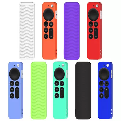 $10.44 • Buy Silicone Case Protective Cover For 2021 Apple TV 4K Siri Remote 2nd Generation