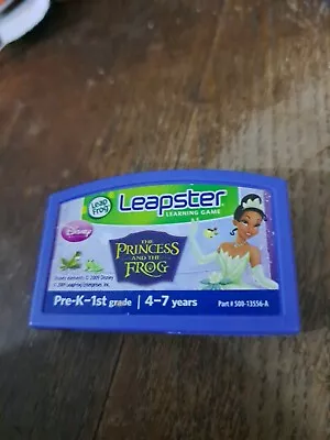 Disney Princess And The Frog Leap Frog Leapster Learning Game • £2.99